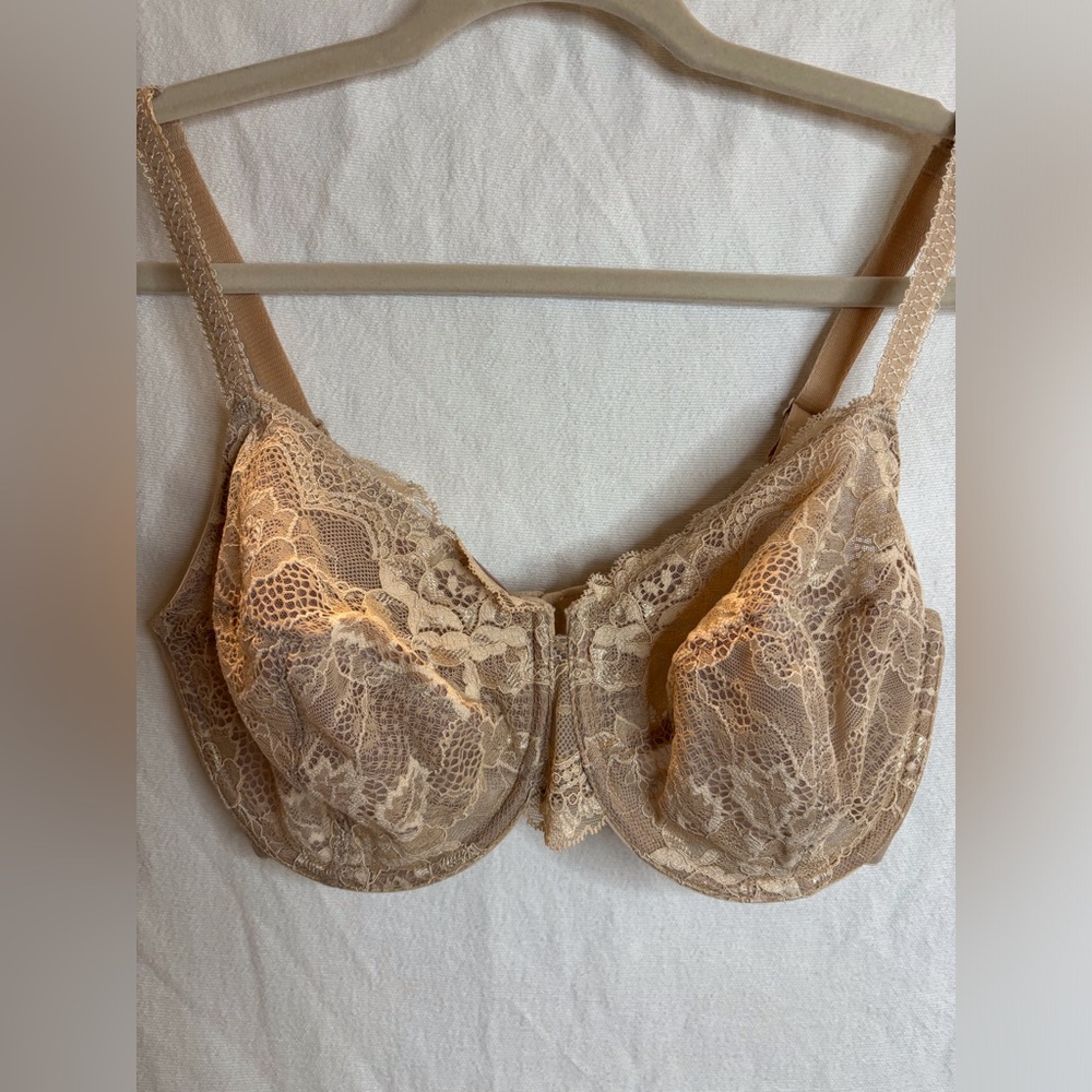 Wacoal 36 DDD Style 855120 Romantic Notion Unlined Underwire Bra